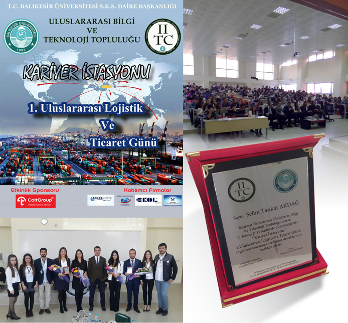 CottGroup Balıkesir University International Logistic and Commerce Day Main Sponsor