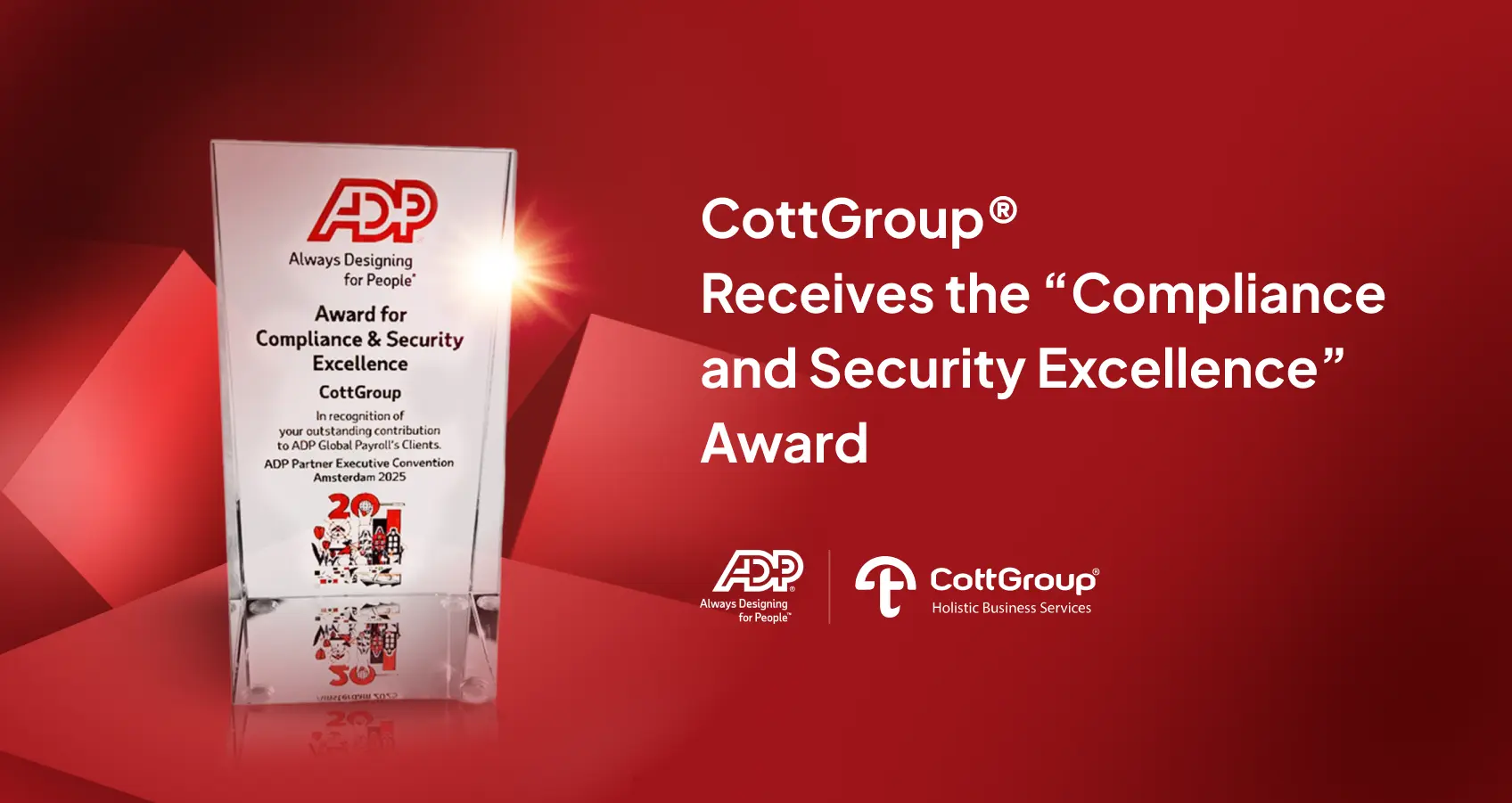 CottGroup® Receives the “Compliance and Security Excellence” Award
