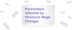 Parameters Affected by Minimum Wage Changes