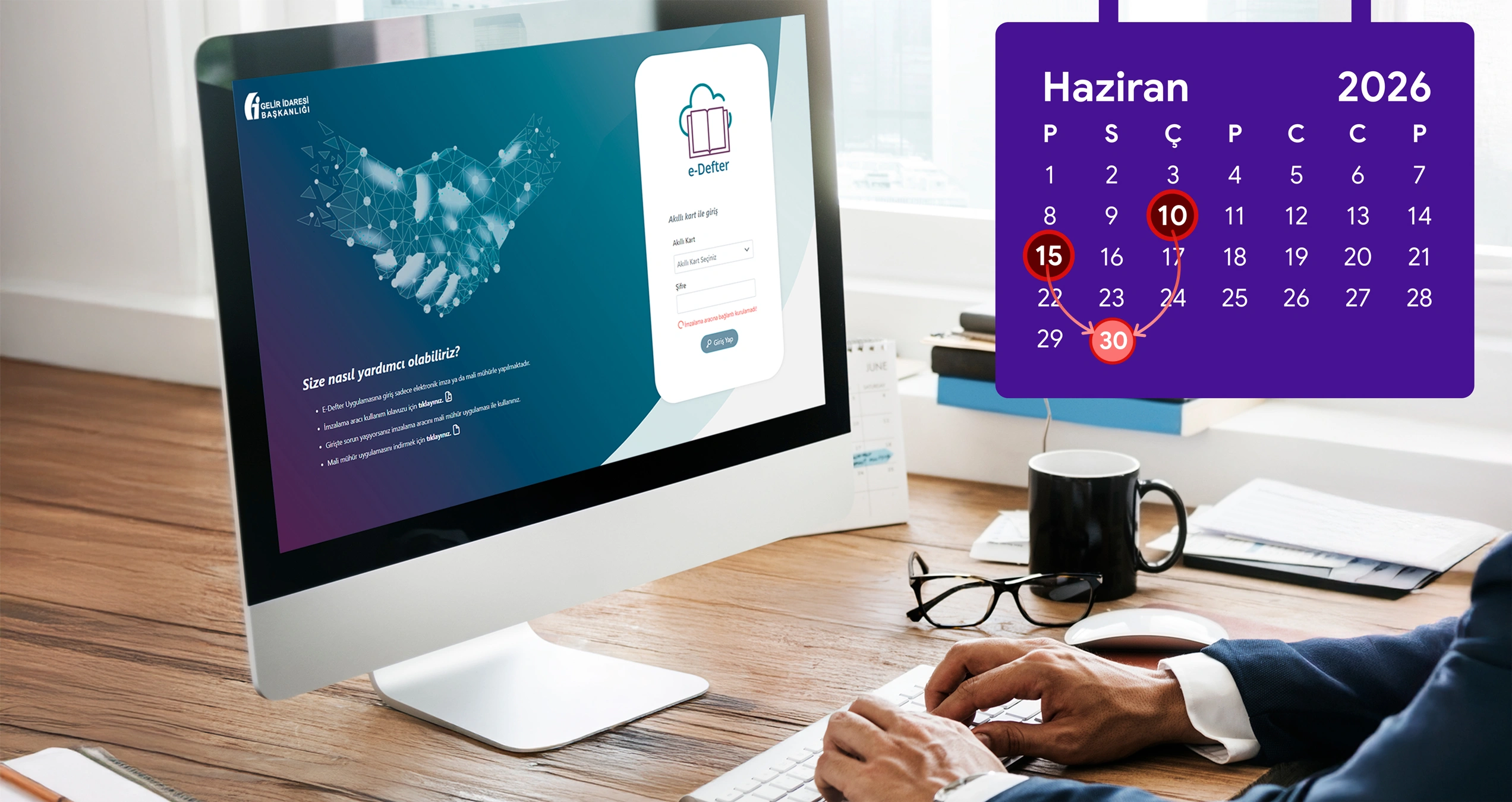 E-Defter ve Berat Dosyalarının Yüklenme Süreleri 30.06.2026'ya Uzatıldı